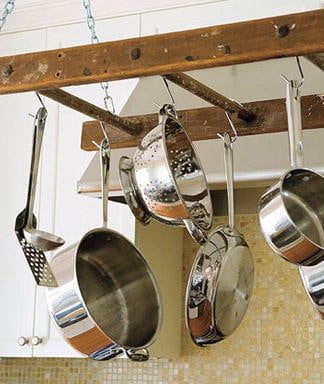 How to make a pot rack