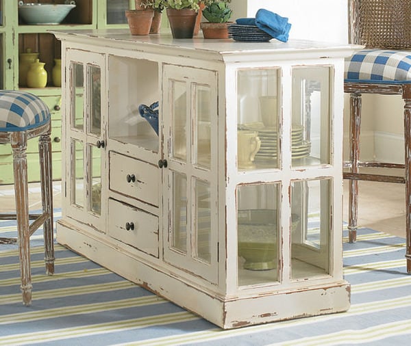 Turned An Old Dresser Into A Kitchen Island Added A Leaf By Using