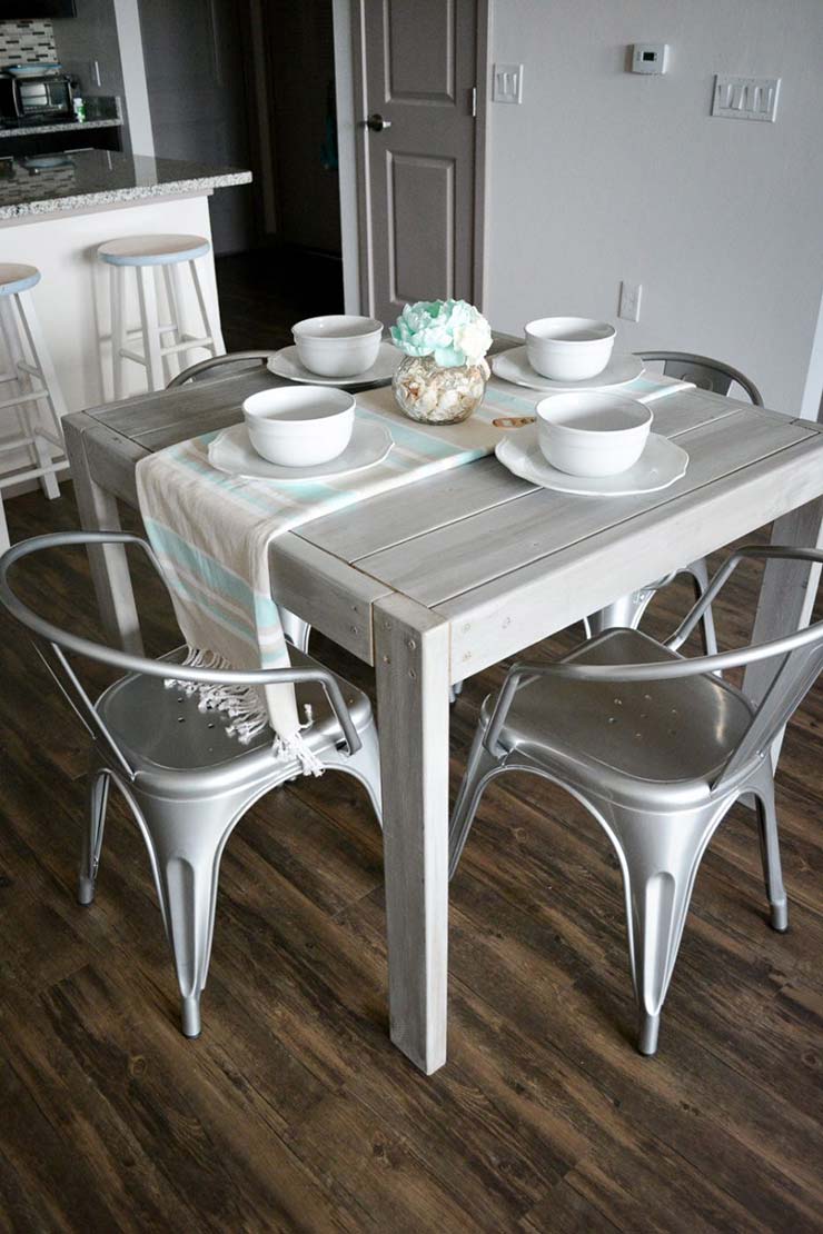 13 Awesome DIY Dining Tables For Small Spaces OhMeOhMy Blog 13 Awesome DIY Dining Tables For Small Spaces OhMeOhMy Blog