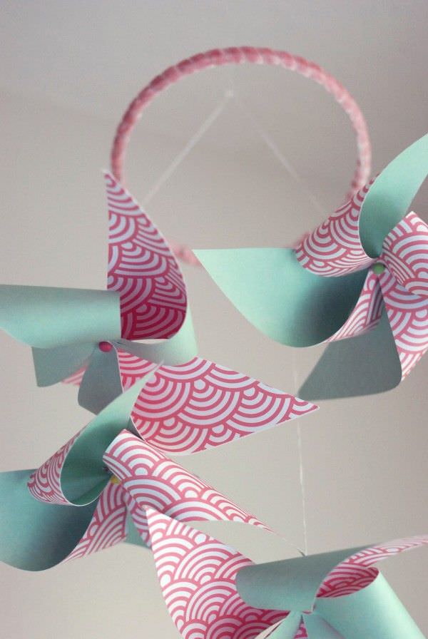 Pinwheel mobile