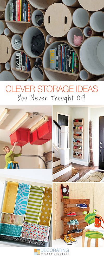 9 Clever Storage Solutions for Small Spaces