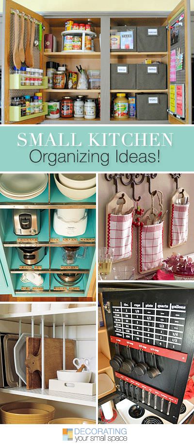 Small Kitchen Organizing Ideas