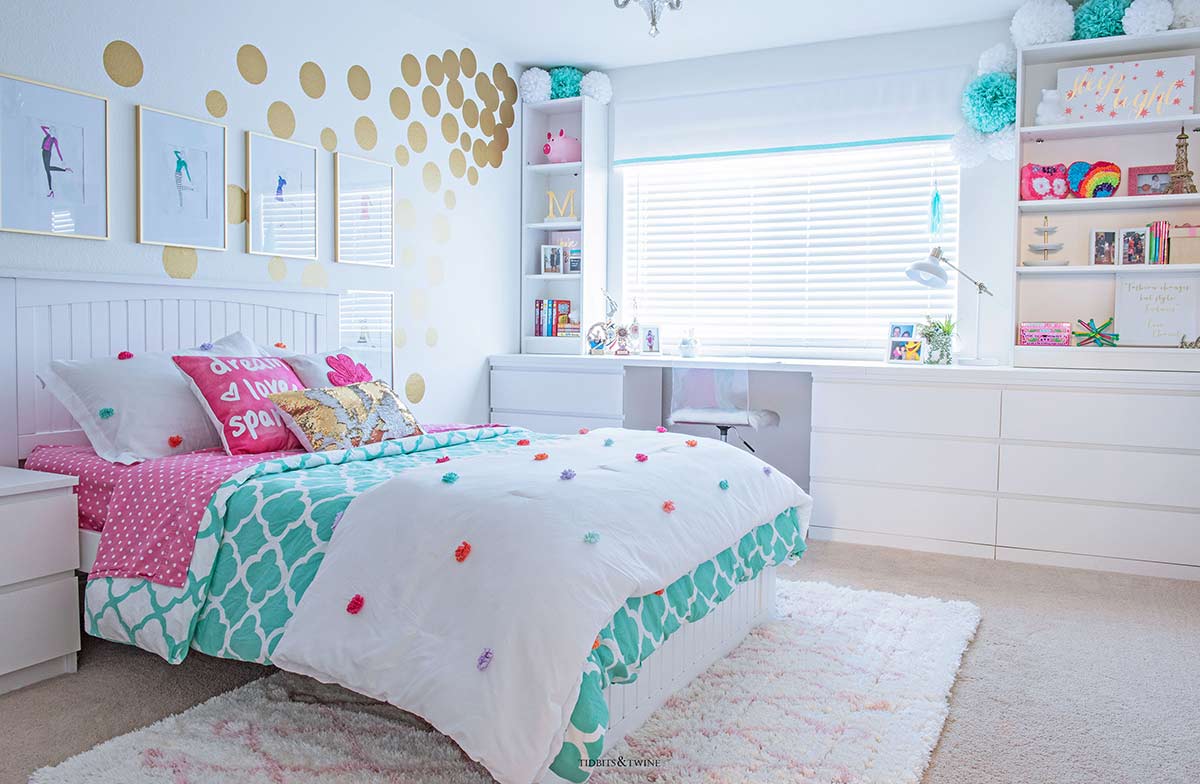 Ideas For Decoration Teen Girl Bedroom