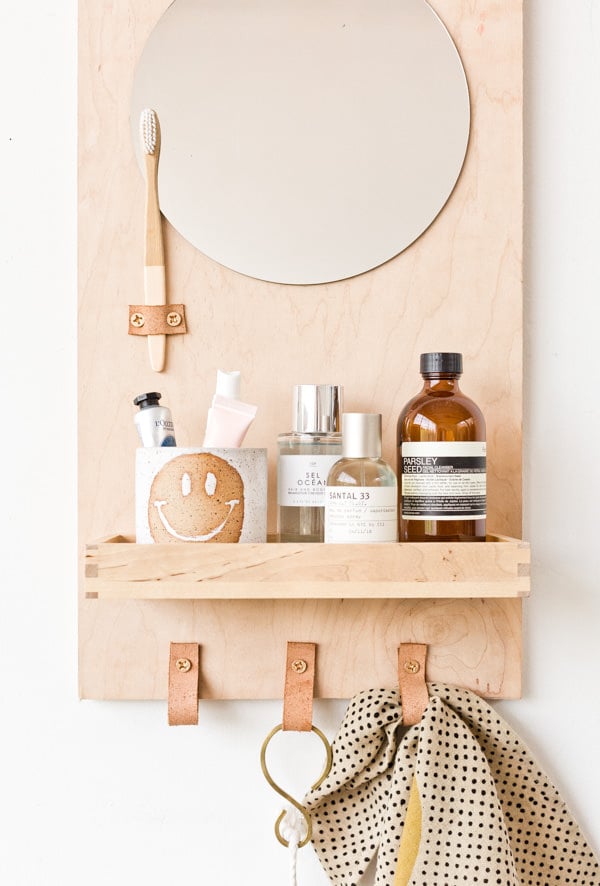 DIY Bathroom Shelves Offer Stylish Storage For Tight Spaces