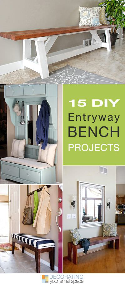 15 Diy Entryway Bench Projects Ohmeohmy Blog