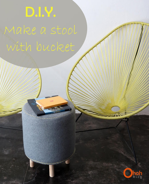 stool bucket DIY 1