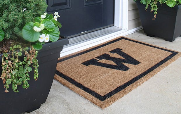DIY Custom Door Mats