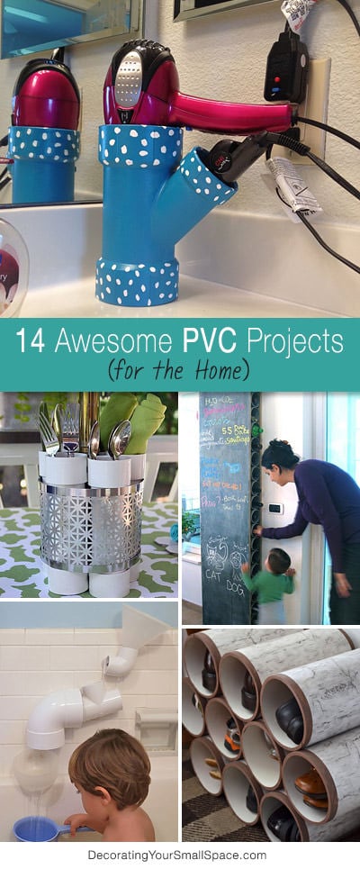 14 Awesome PVC Projects for the Home • OhMeOhMy Blog