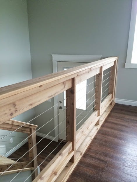 Diy Stair Railing Ideas Makeovers Ohmeohmy Blog