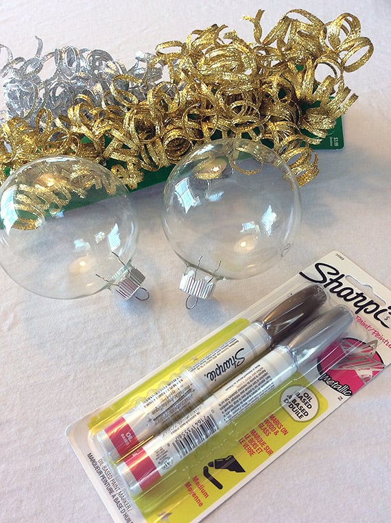 Easy DIY Paint Pen Christmas Ornaments