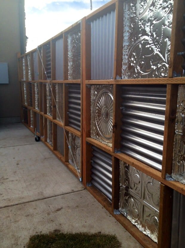Ways to use corrugated metal-13