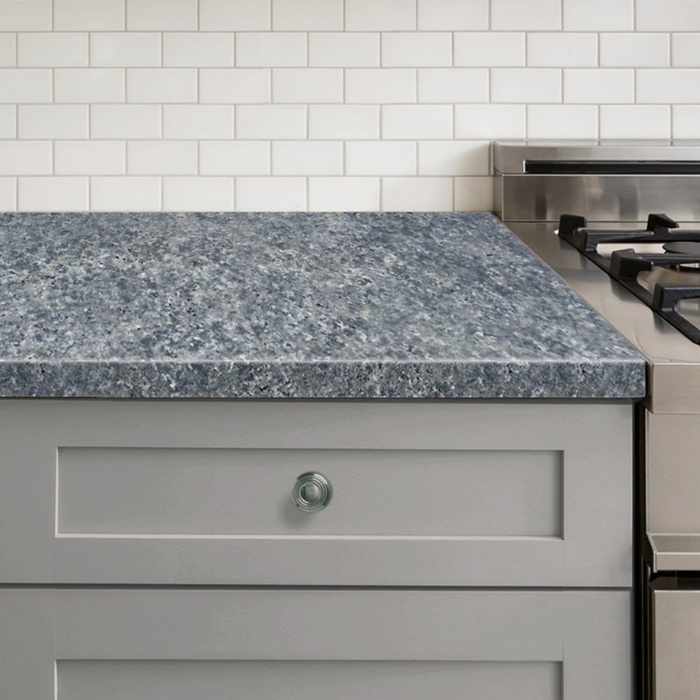 DIY Painted Countertops - slate countertop kit
