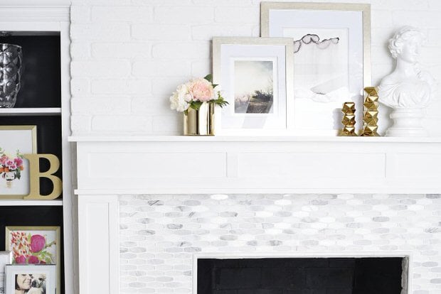Fireplace makeover-1