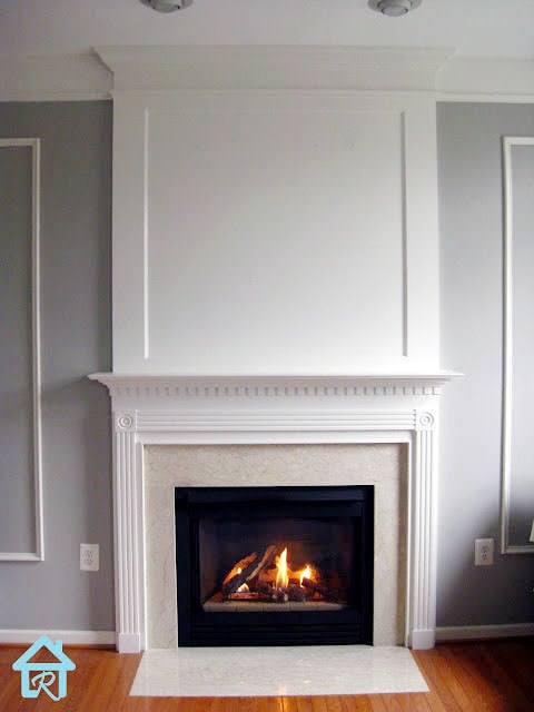 Fireplace makeover-8