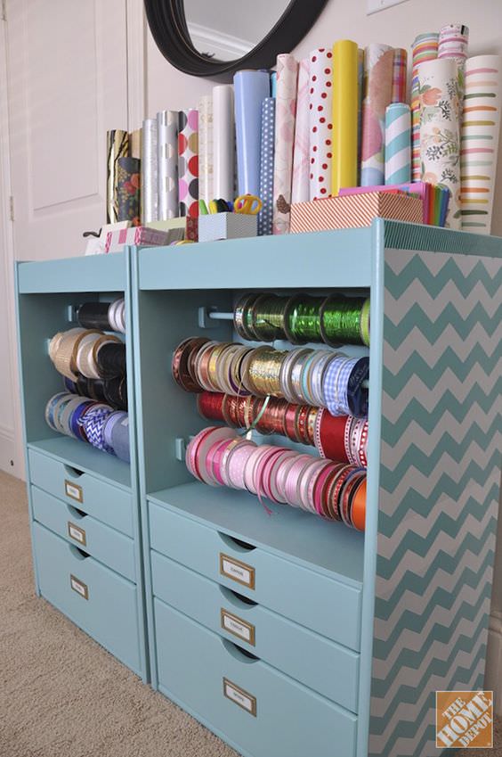Organize gift wrap-5