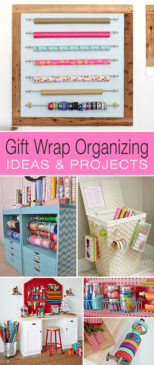 That's A Wrap: Organizing Your Gift Wrapping Supplies — The Little Details  home + office + digital organizing studio