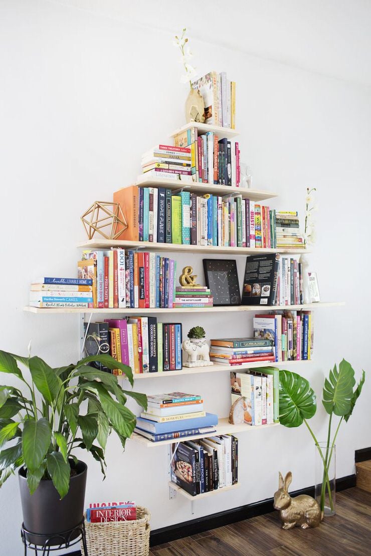 Creative Diy Bookshelf Ideas Plans Tutorials Ohmeohmy Blog