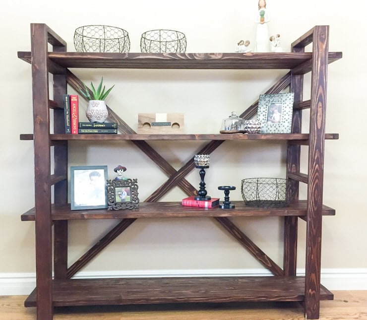 Creative Diy Bookshelf Ideas Plans Tutorials Ohmeohmy Blog