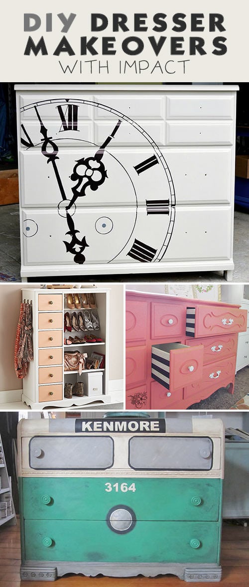 DIY Dresser Ideas & Makeovers