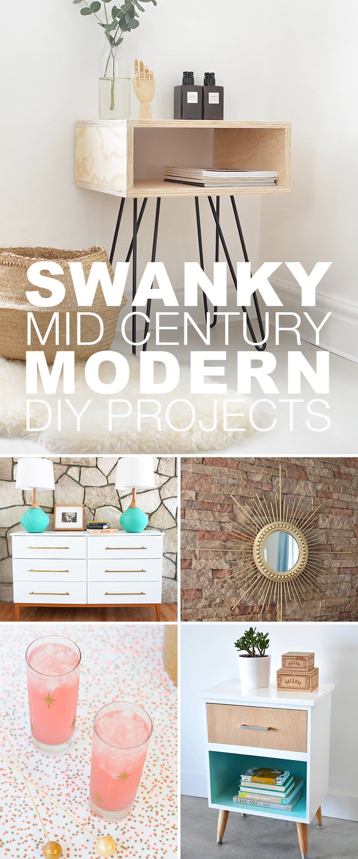 15 Swanky Mid Century Modern Decor Diy Projects Ohmeohmy Blog