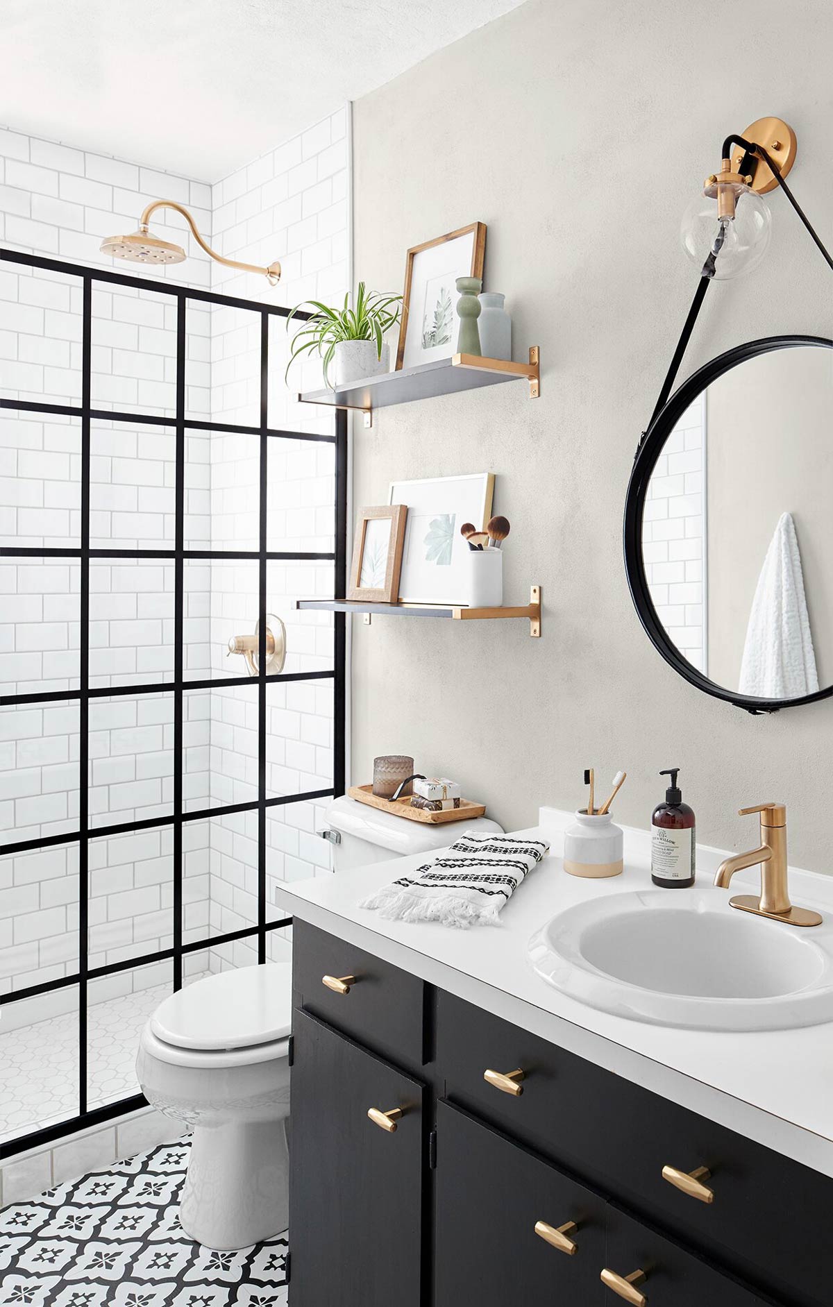 26 Pretty DIY Small Bathroom Makeovers & Budget Ideas • OhMeOhMy Blog 26 Pretty DIY Small Bathroom Makeovers & Budget Ideas • OhMeOhMy Blog