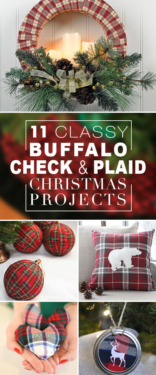 DIY Buffalo Plaid Christmas Decor Ideas You Can Make on a Budget