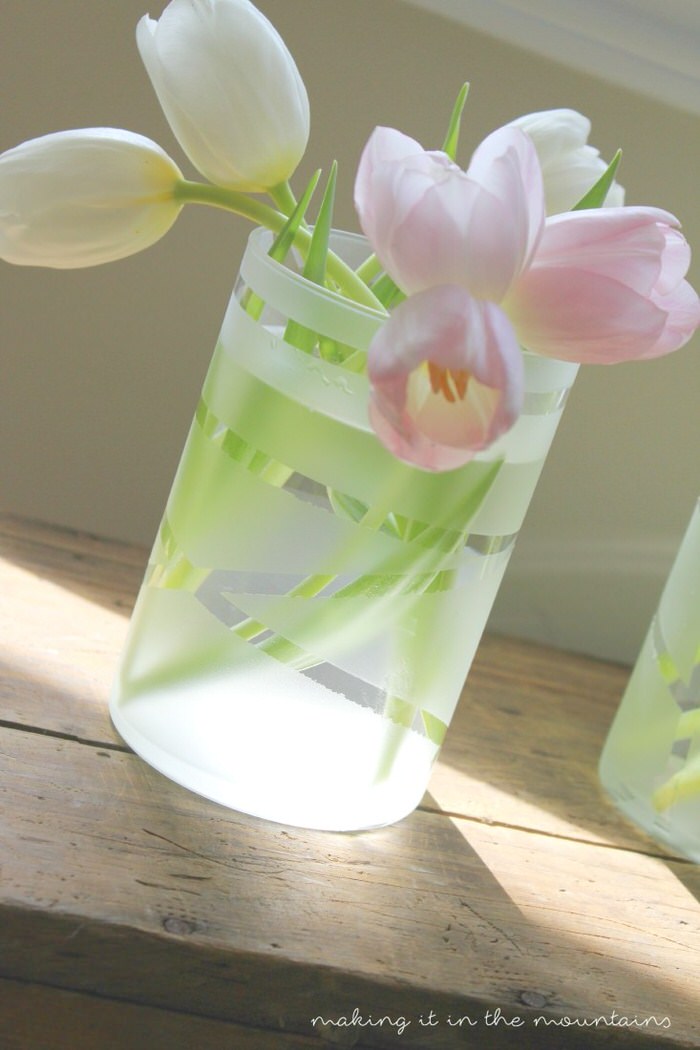 DIY Simple Glass Etching! - Fabulessly Frugal