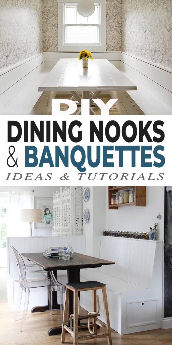 DIY Dining Nooks and Banquettes
