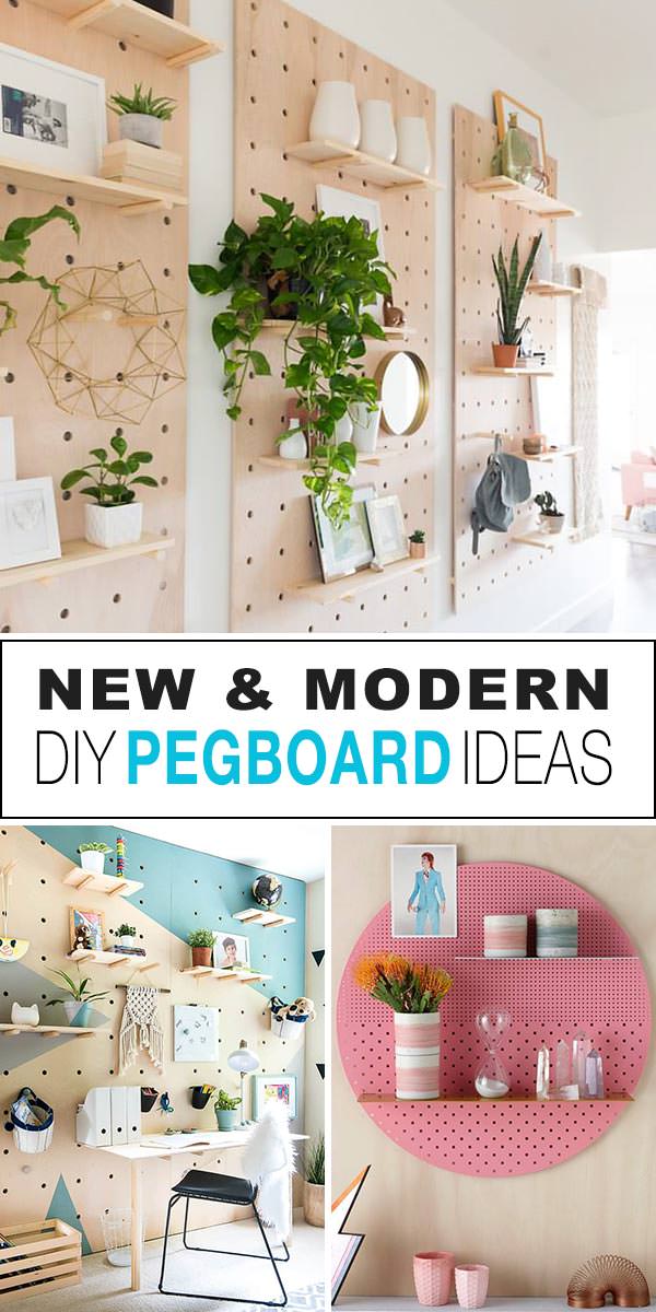 New Modern DIY Pegboard Ideas OhMeOhMy Blog