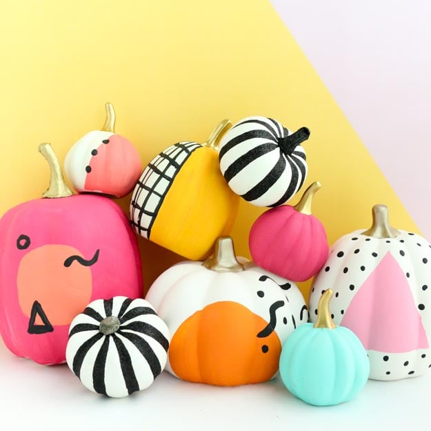 Amazing Instagram Worthy Painted Pumpkins
