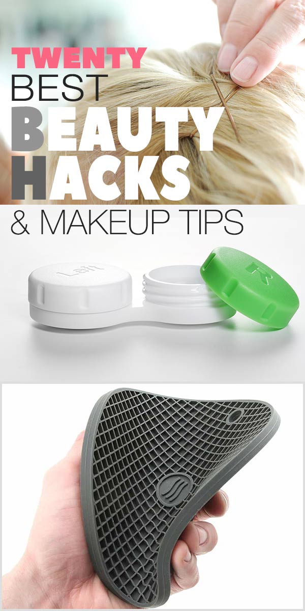 20 of the Best Beauty Hacks & Makeup Tips