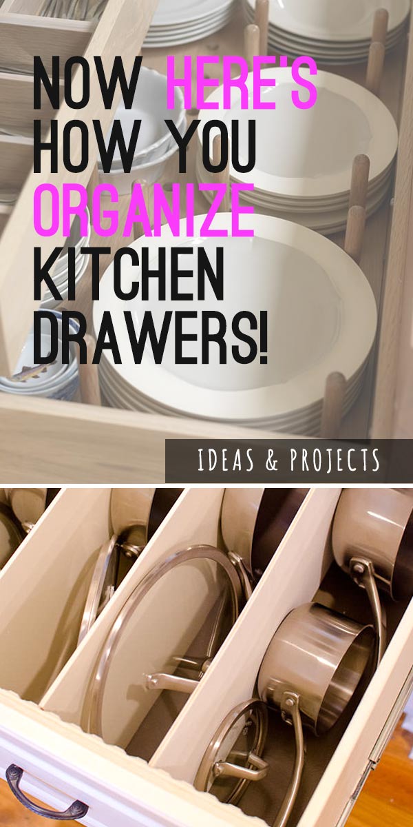 Organizing Kitchen Drawers - Ideas & Projects