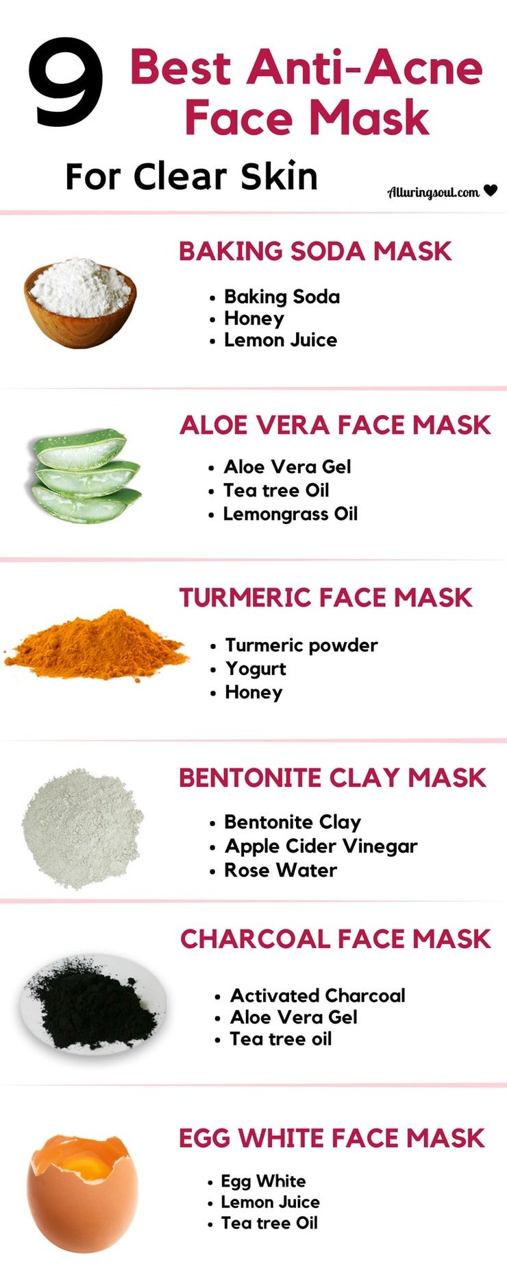 Luktfri fjerne tjenestemenn diy acne mask lure kveles Kosciuszko