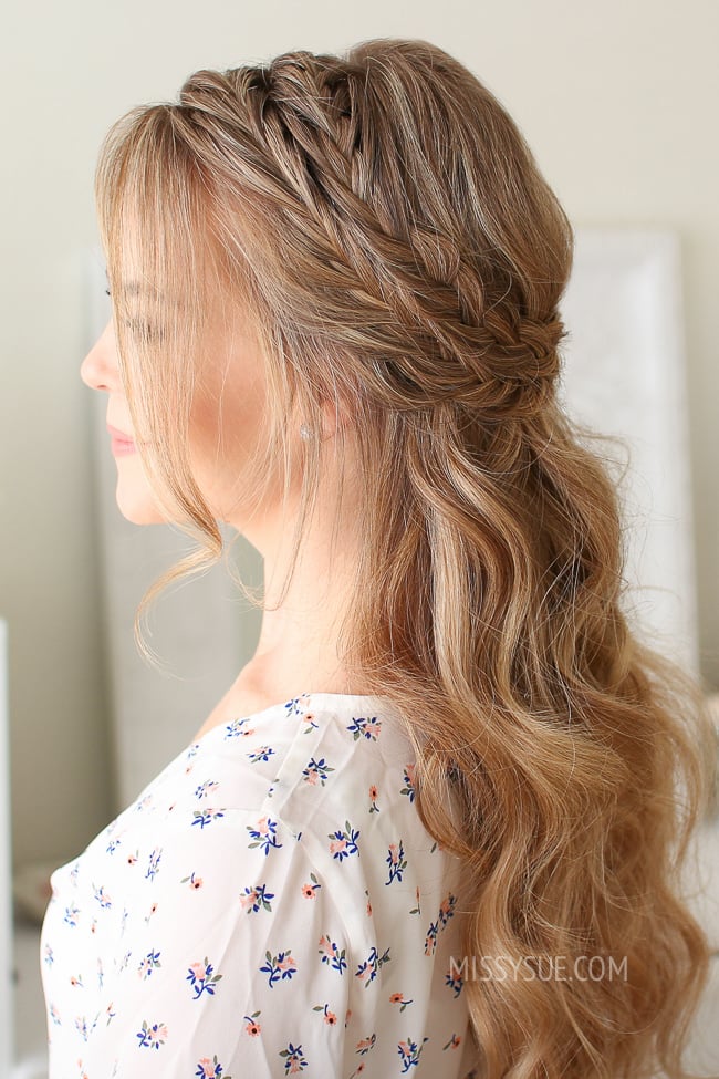 Pretty Summer Hairstyles for Long Hair : Easy Braided Pretty Summer Hairstyles for Long Hair : Easy Braided
