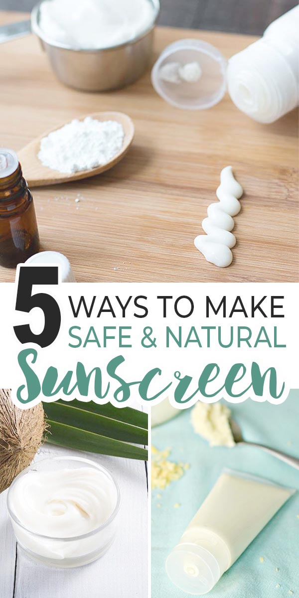 5 Ways to Make DIY Safe & Natural Sunscreen