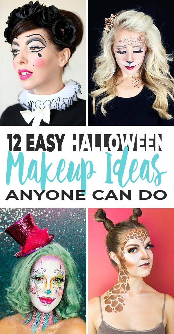12 Easy Halloween Makeup Ideas Anyone Can Do!