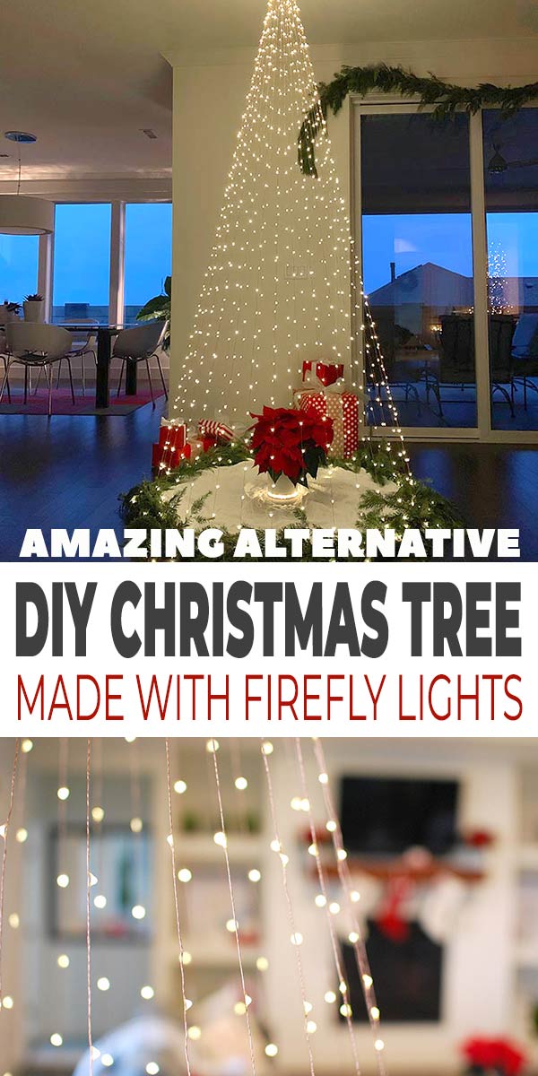 DIY Christmas Tree Made of Firefly Lights • OhMeOhMy Blog Diy Christmas Tree Made Of Firefly Lights • Ohmeohmy Blog