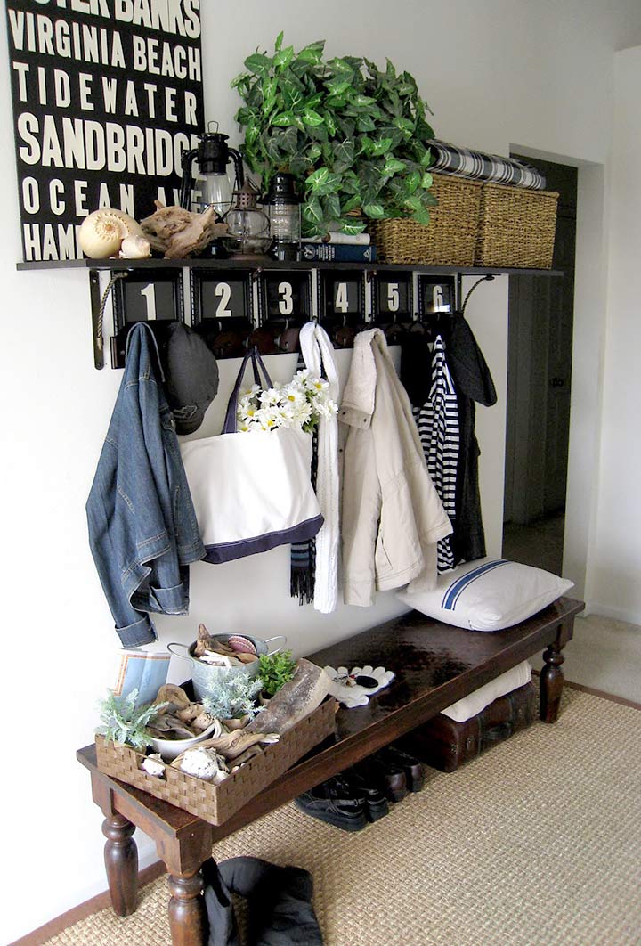 7 Narrow Entryway Storage Ideas for Any Space