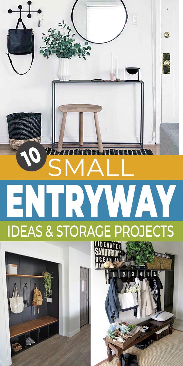 20 Small Entryway Ideas: Get the Most Out of Your Tiny Space - Living in a  shoebox