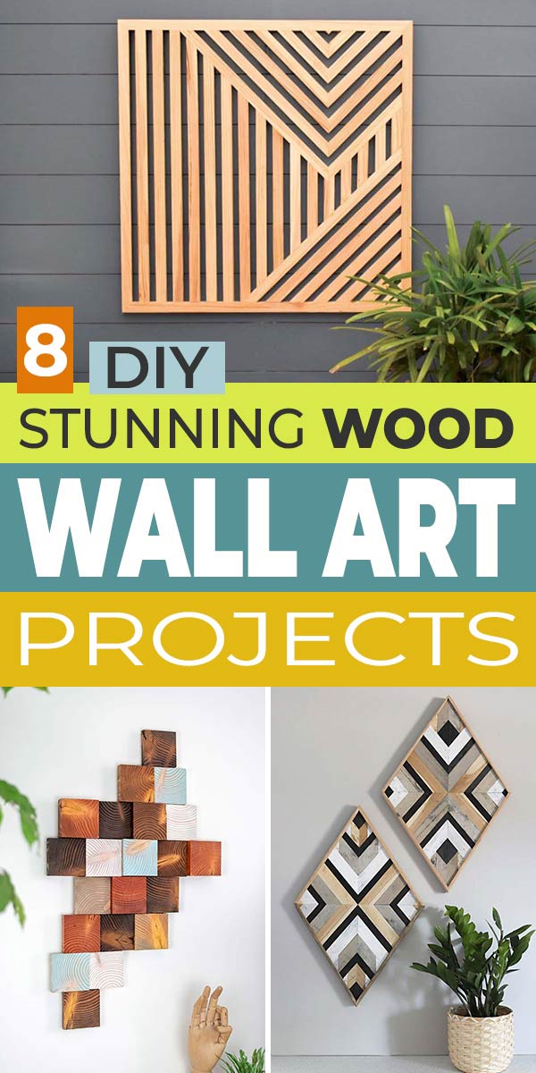 8 Diy Wood Wall Art Projects That Are Stunning • Ohmeohmy Blog