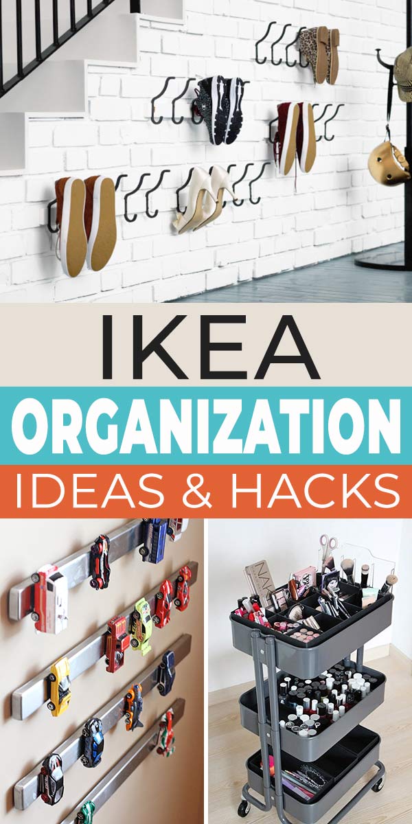 25+ Brilliant IKEA Hack Ideas for Home Organization