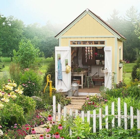 cottage design storage shed
