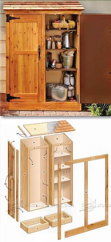 Diy small sales storage cabinet
