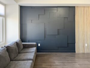 16 DIY Geometric Wall Design Ideas and Accent Walls • OhMeOhMy Blog
