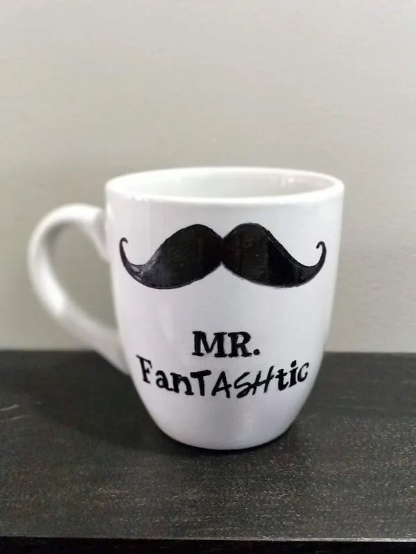 DIY sharpie mug idea