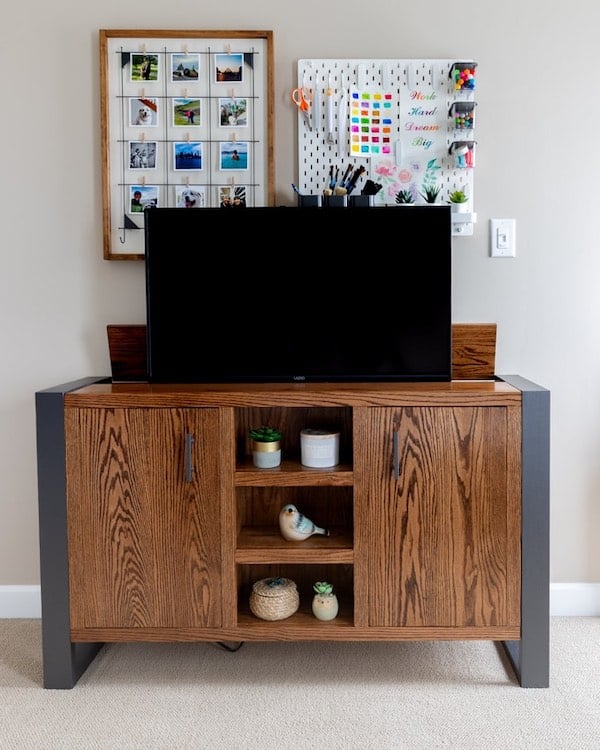 disguised tv cabinet